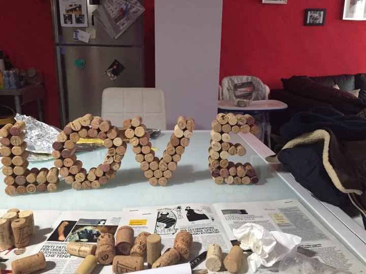 Centro tavola per il tavolo bomboniere