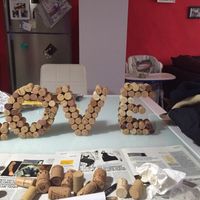 Centro tavola per il tavolo bomboniere