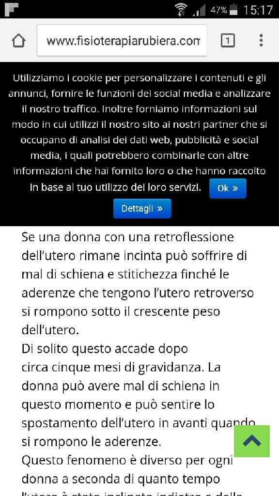 Utero retroverso! a chi di voi è capitato? - 1