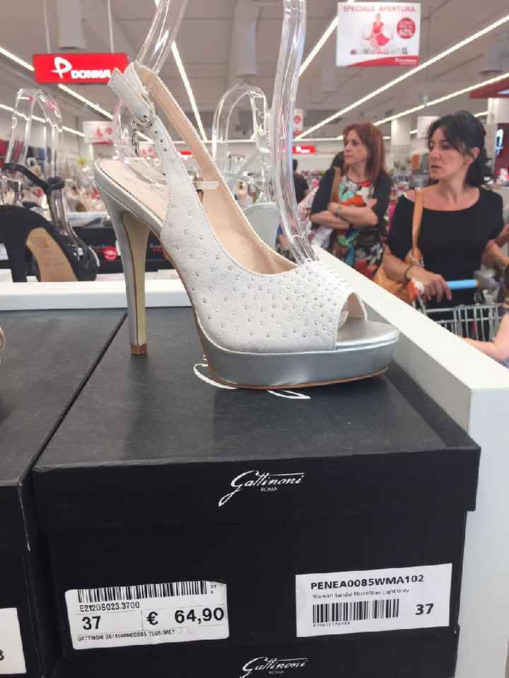 Che ne pensate di queste scarpe x il mio.abito avorio - 1