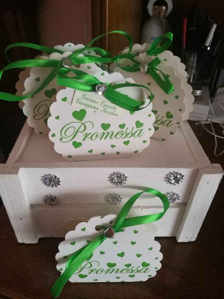 Ti piacciono i confetti per la mia promessa verranno allegate alle partecipazioni - 1