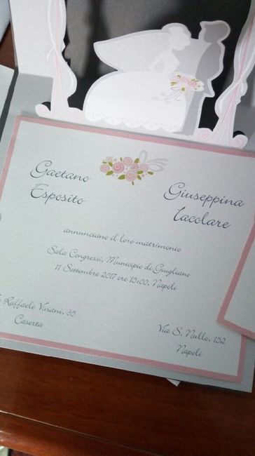 Sono quasi tutte pronte le partecipazioni😍🗝 - 1