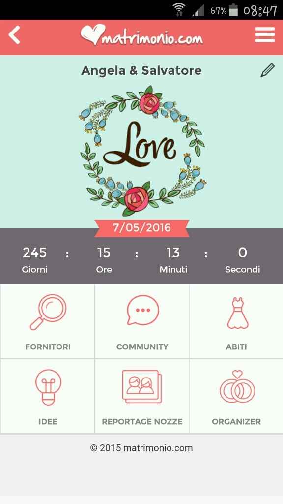 Quanti giorni mancano alle vostre nozze? :) - 1