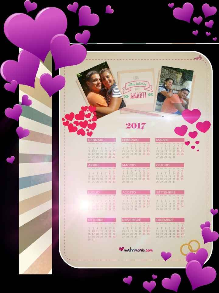 Ecco il mio calendario!! - 1