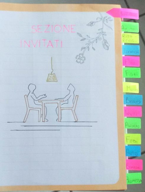 Diario sposa / wedding planner / agenda sposa 4