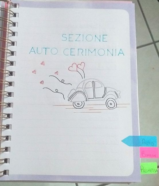 Diario sposa / wedding planner / agenda sposa 33