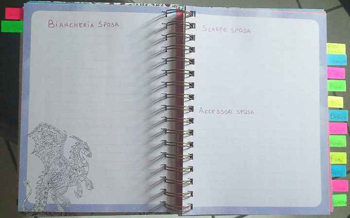 Diario sposa / wedding planner / agenda sposa - 11