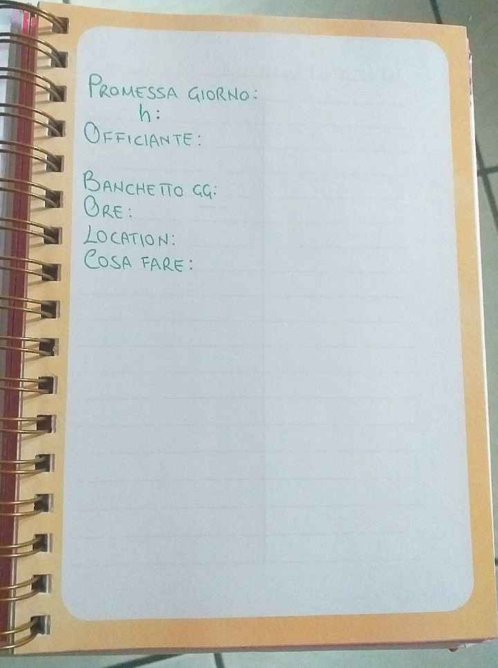 Diario sposa / wedding planner / agenda sposa - 36