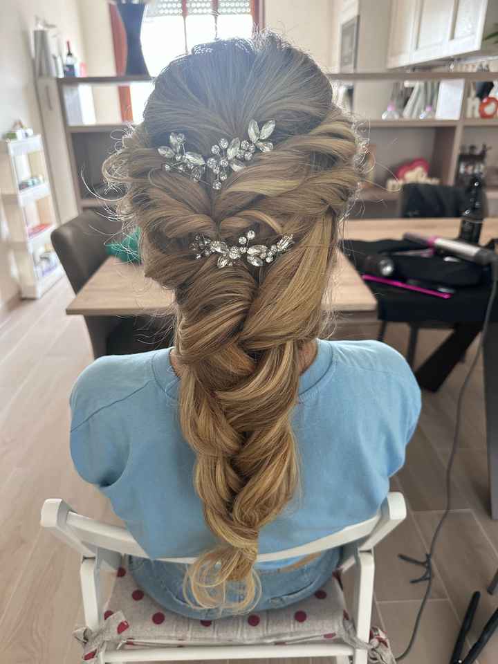 Vi piacciono le mie due acconciature?💇🏼‍♀️💗 - 2
