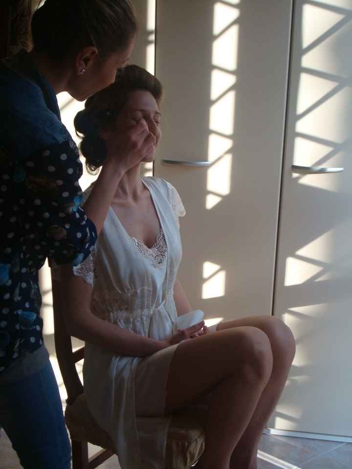 Mi preparo per il gran giorno!