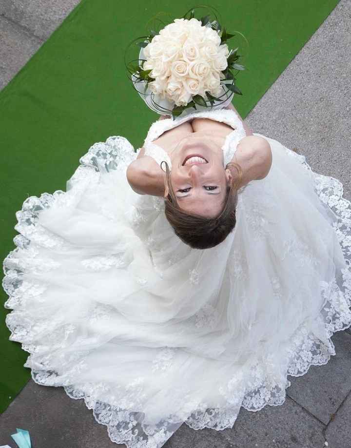 Pronta per raggiungere lo sposo!