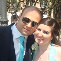 Mia sorella e la sua dolce metà, i nostri testimoni!