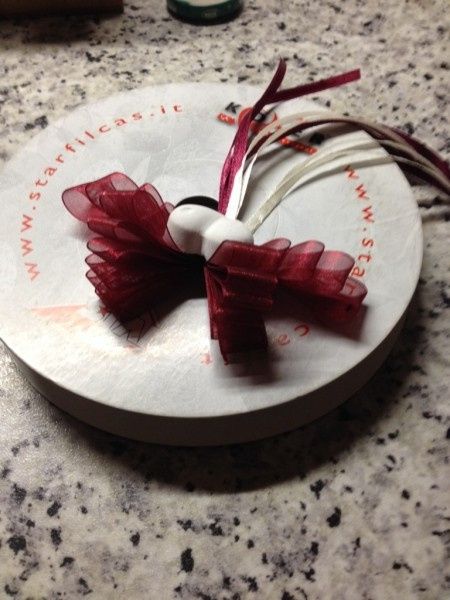 I miei fiocchi bomboniere e problema gessetti - 2