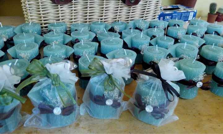 Bomboniera a candela - 1