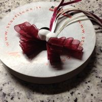 I miei fiocchi bomboniere e problema gessetti - 2