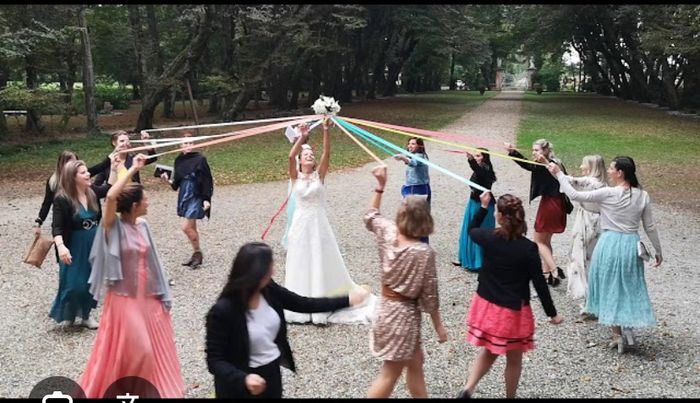 Lancio del bouquet 1