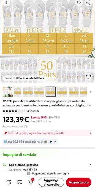 infradito per party 1