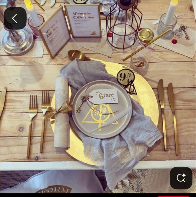 ispirazioni matrimonio harry potter 3