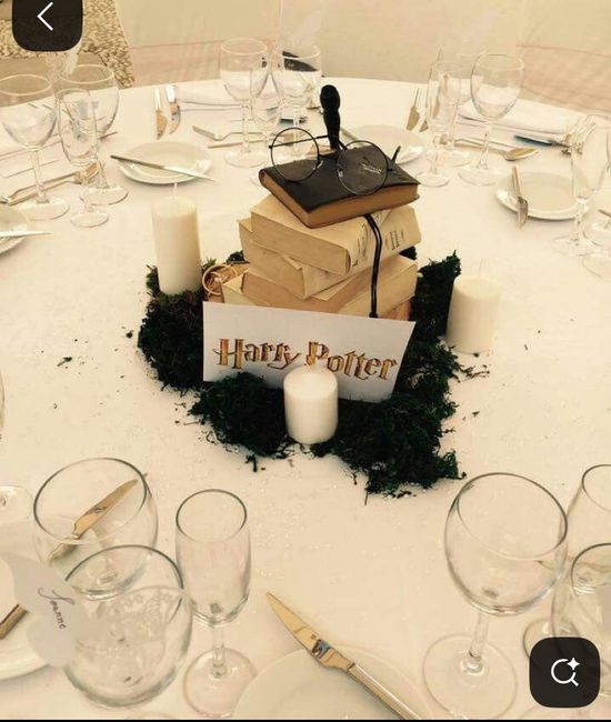ispirazioni matrimonio harry potter 4