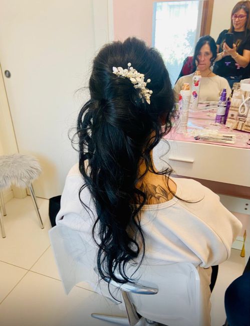 Acconciatura sposa - semiraccolto 👰🏻‍♀️ - 1