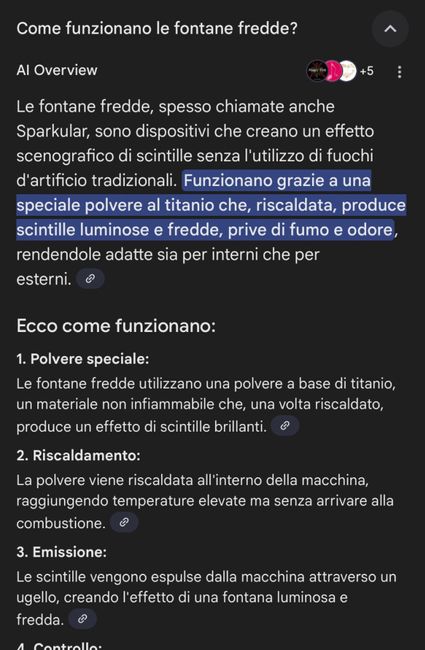 Fontane fredde per taglio torta 1