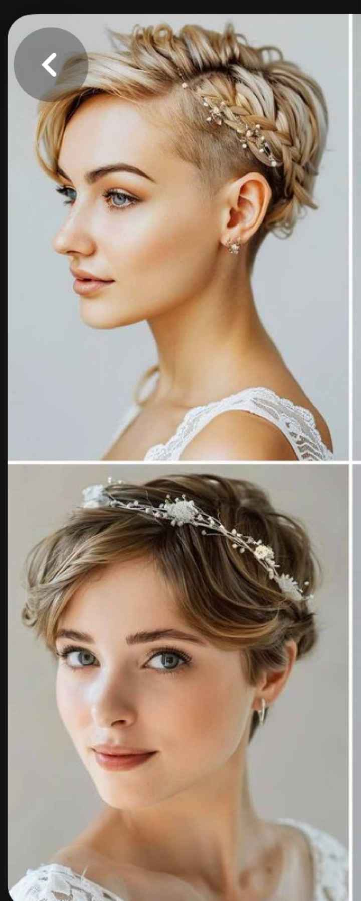 Acconciature e accessori per capelli cortissimi. - 2