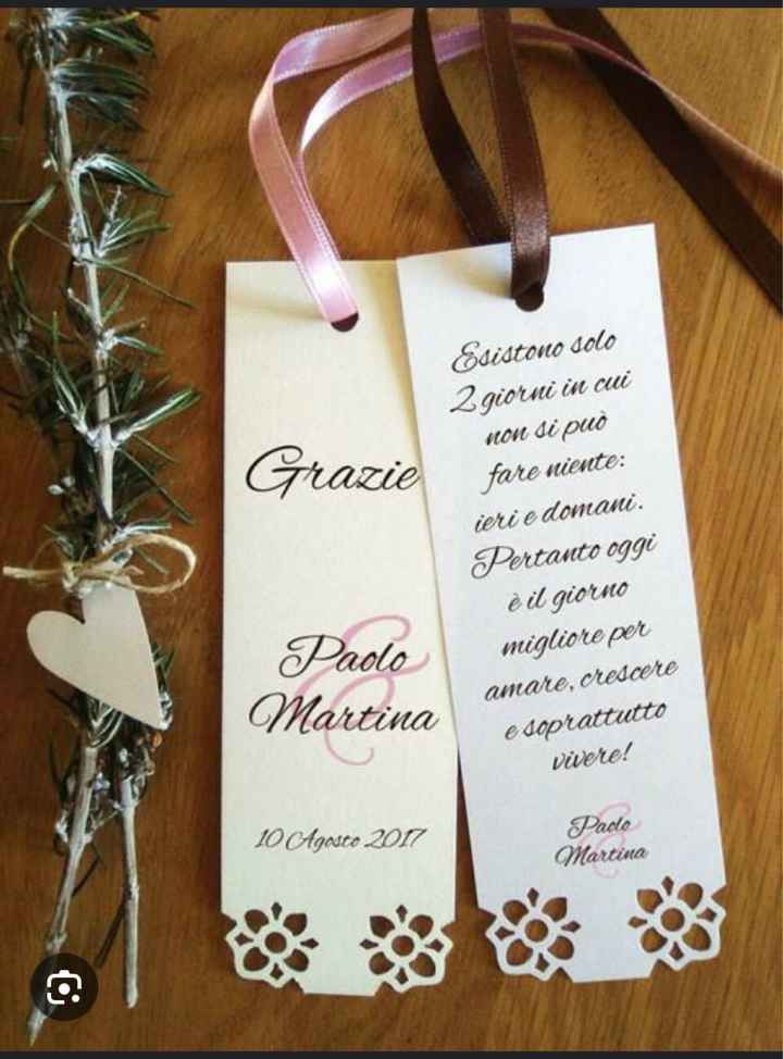Frase per segnaposto - 1