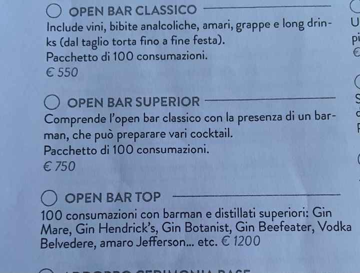 Location con menù dai 120€ - 1