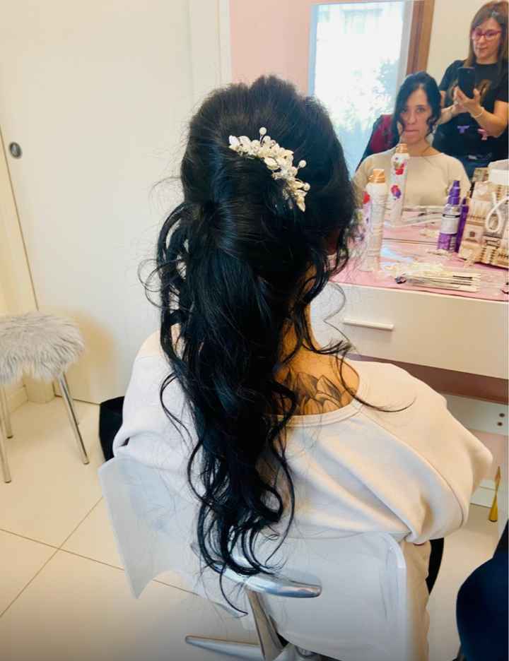 Acconciatura sposa - semiraccolto 👰🏻‍♀️ - 1