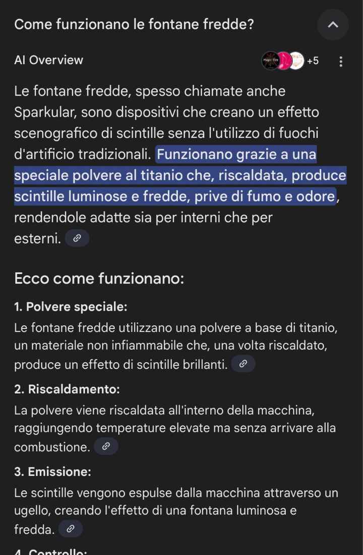 Fontane fredde per taglio torta - 1