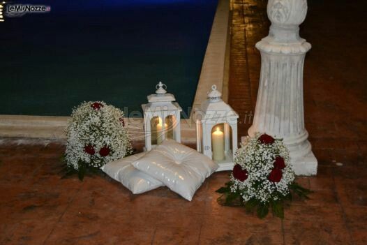 Idee per addobbi floreali e candele. - 5