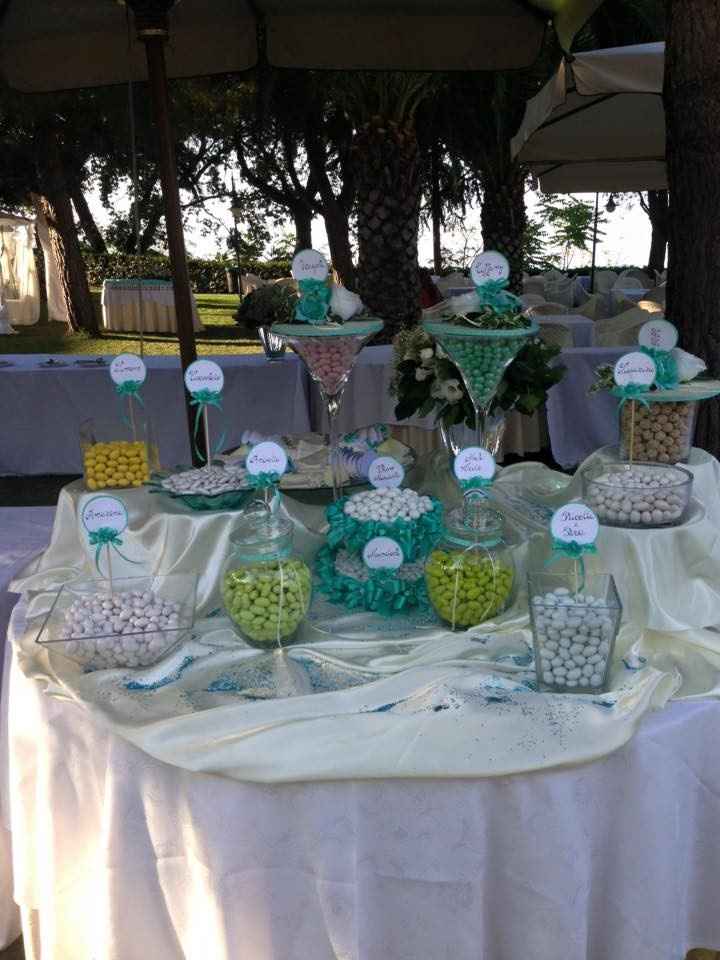 Confettata tipo offerta dal ristorante