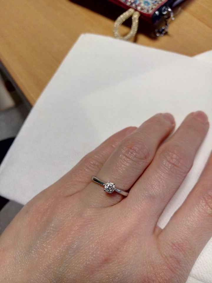 Anello 💍 di fidanzamento - 1