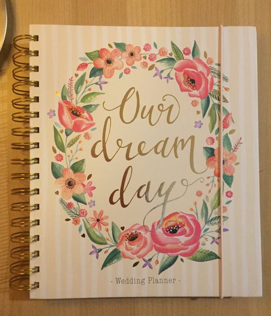 Quaderno per organizzazione matrimonio - 1