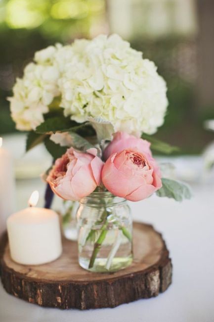 Alla ricerca del centrotavola... fiori e candele 14