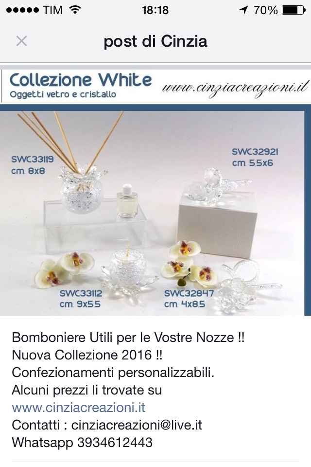 Prezzo bomboniere - 1