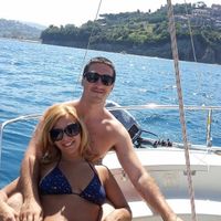 in barca con il mio amore!