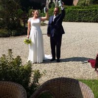 L'arrivo in location con i nostri boccali personalizzati 