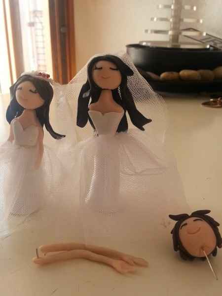 prima prova cake topper e seconda prova