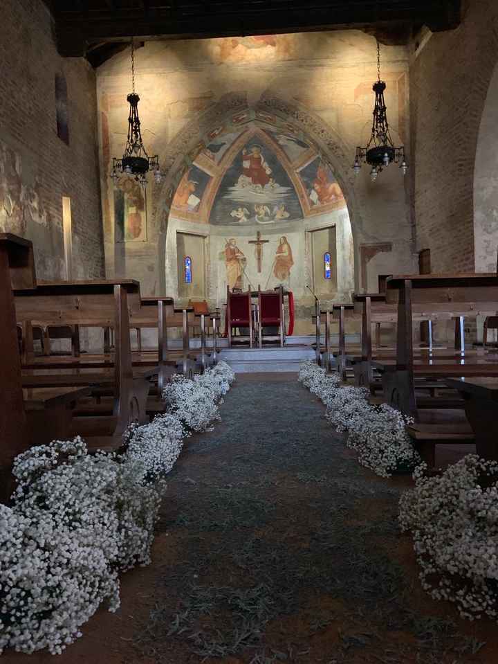 navata della piccola cappella della Chiesa di San Cristoforo