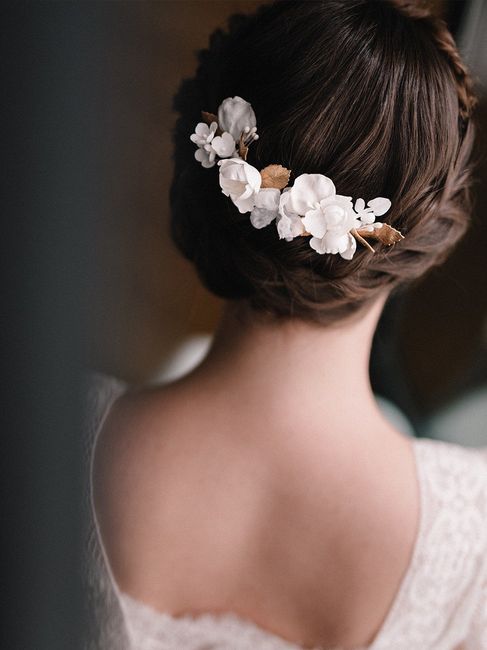 10 accessori très chic per l'acconciatura sposa con raccolto👰🏻 - 1