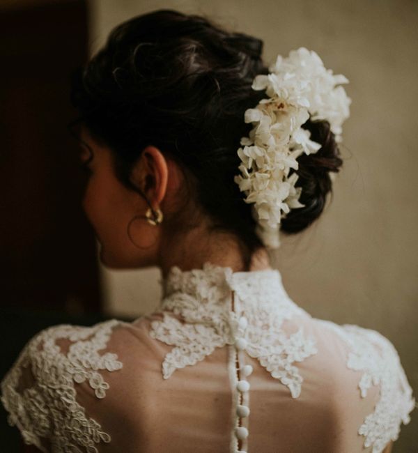 10 accessori très chic per l'acconciatura sposa con raccolto👰🏻 - 7