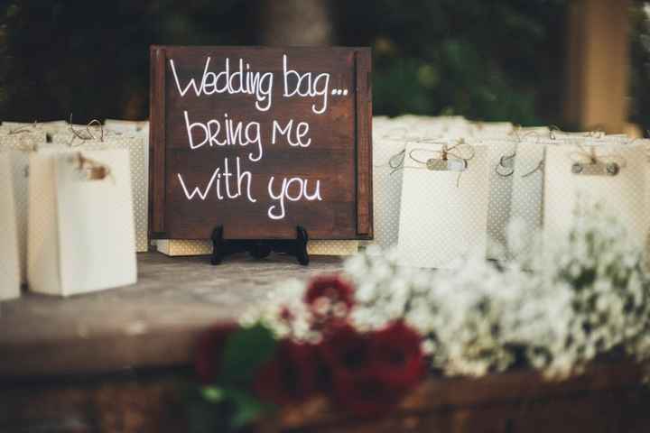 Quando darete la wedding bag? - 1