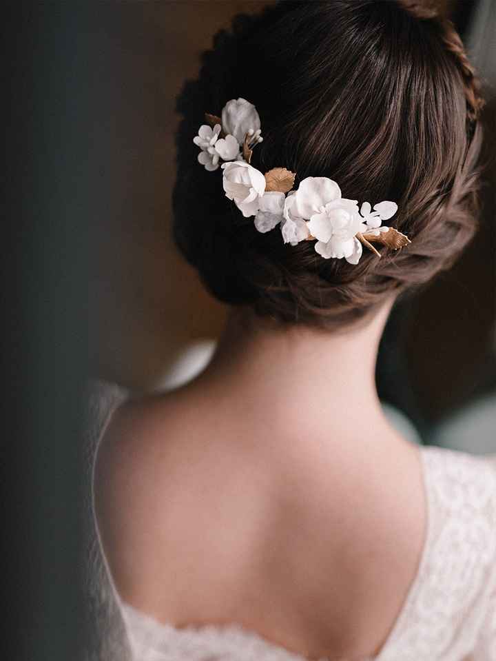 10 accessori très chic per l'acconciatura sposa con raccolto👰🏻 - 1