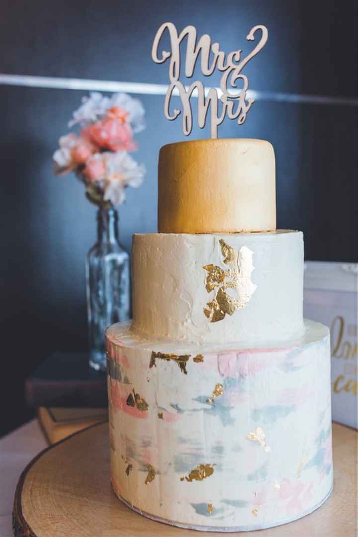7 torte nuziali con effetto marmo: vota la più bella!🍰 - 4