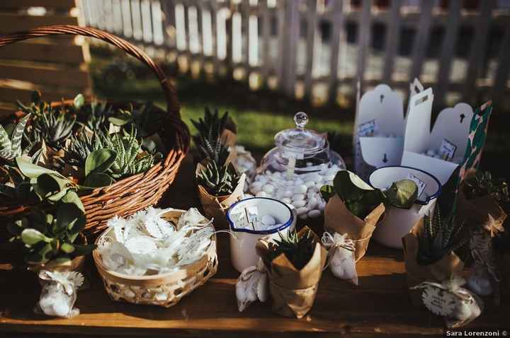 Bomboniere con piante grasse: 15 idee "succulente" per presentarle🌵 - 10