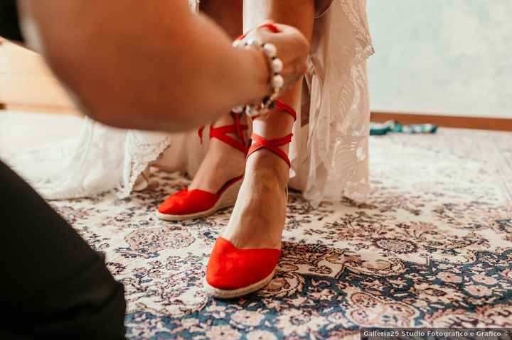 Spose con scarpe colorare: quante siete? - 1