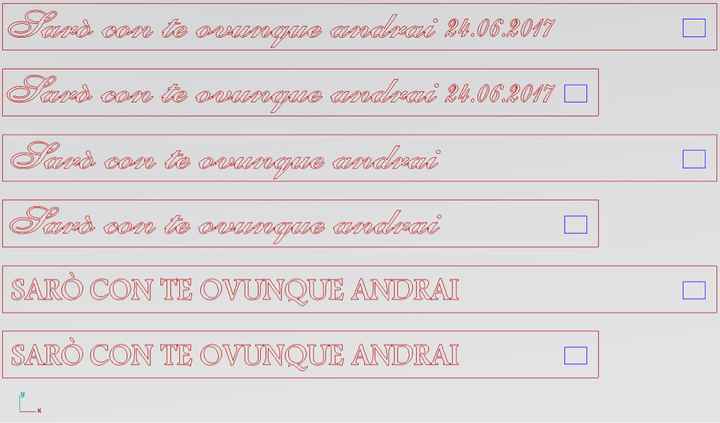 Incisione interne fedi - 1