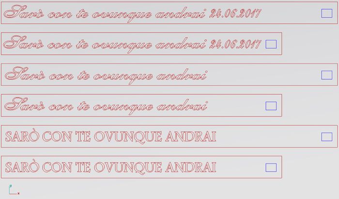 Incisione interne fedi - 1