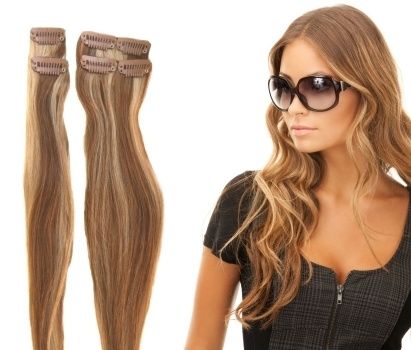 extension con clip per michela